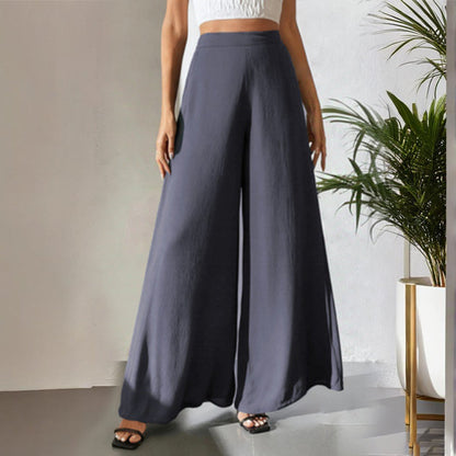 🌟New arrivals on sale-Women's Flowy Chiffon Wide-Leg Pants