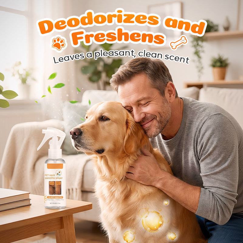 🔥 50% OFF – Last Day! 🔥 Pet Deodorizing & Detangling Spray