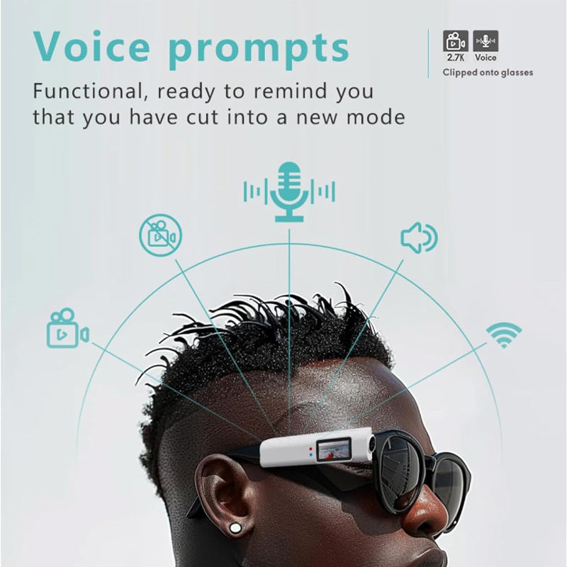 2.7K Wearable Video Camera for Sports & Travel