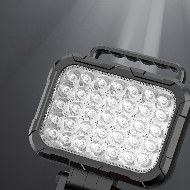 ⏳50% OFF!💡180° Rotatable LED Work Light – With Dual USB Power Bank Function – Rugged & Cordless – Universal Battery Compatibility – For Garage, Construction & Camping