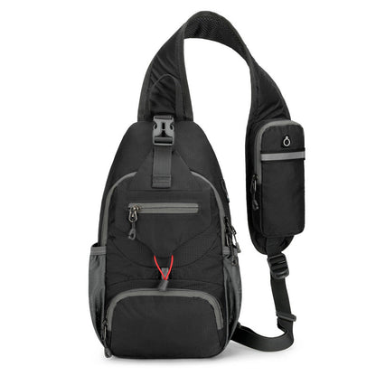 📢📢This Week's Special Price:$27.99!!🔥✨UnisexMen's Outdoor Sling Bag – Multi-Pocket, Water-Resistant & Breathable – Perfect for Travel & Daily Use