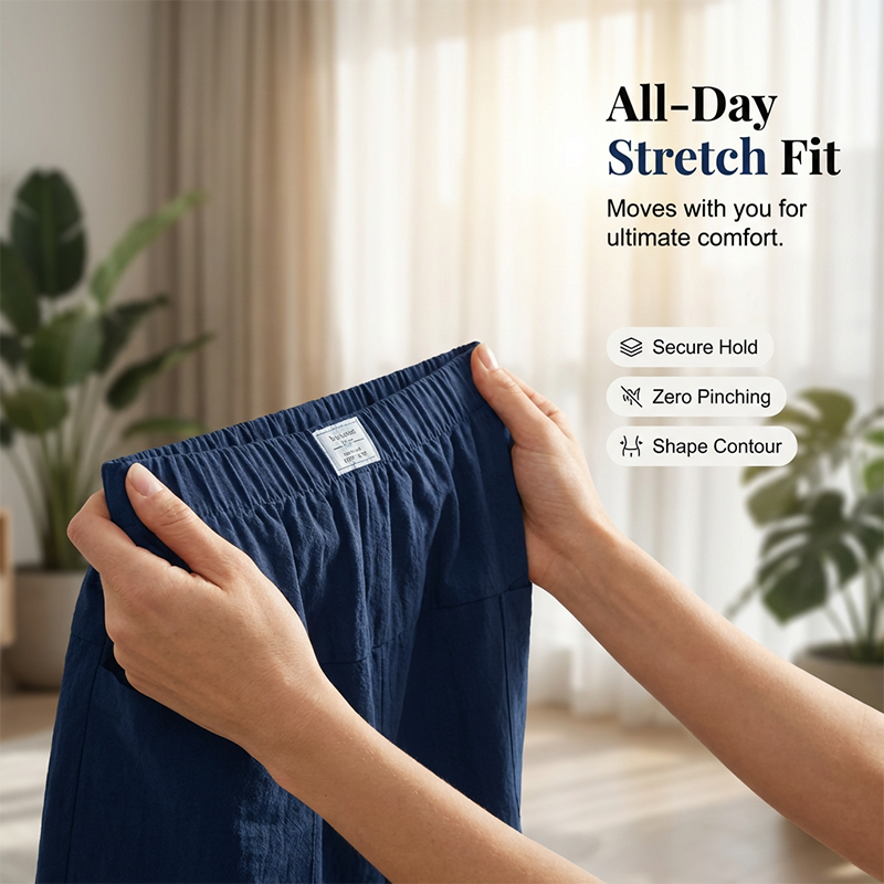 🔥2026 Newest Models-Women's Casual Elastic Waist Wrap Skort
