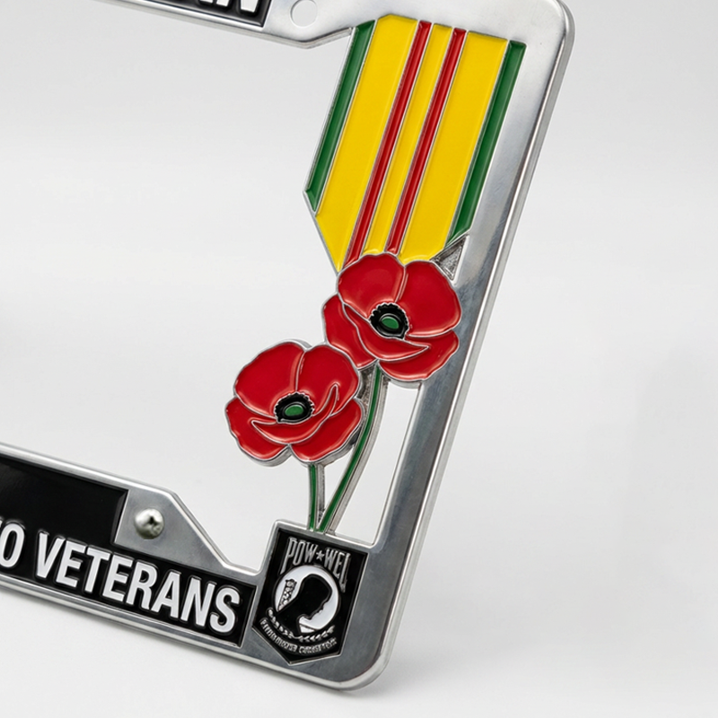Salute to Veterans License Plate Frame