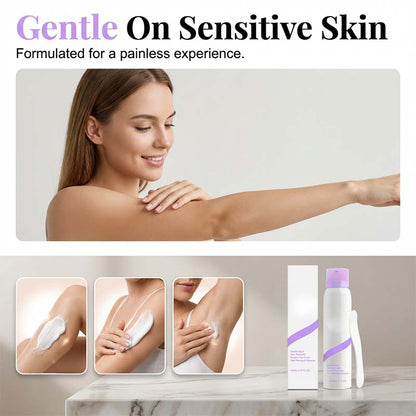 🧴LAST DAY SALE ONLY $8!! 💖Gentle & Painless Hair Removal Cream Duo for Sensitive Skin, Say Goodbye To Unwanted Hair Without Pain👋