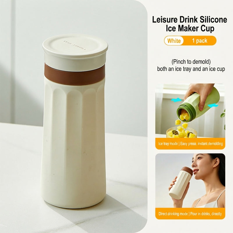 2-in-1 Portable Ice Bucket Mold