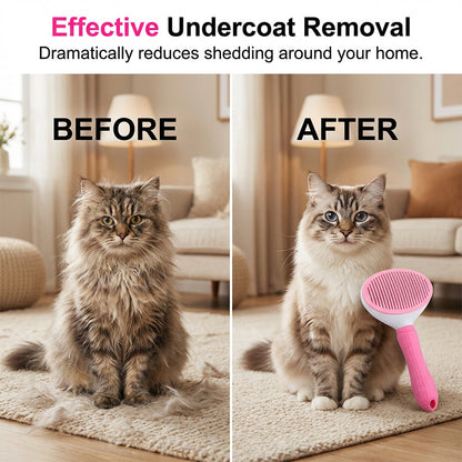 💥Hot Sale 50% OFF🔥Self-Cleaning Slicker Brush for Dogs & Cats
