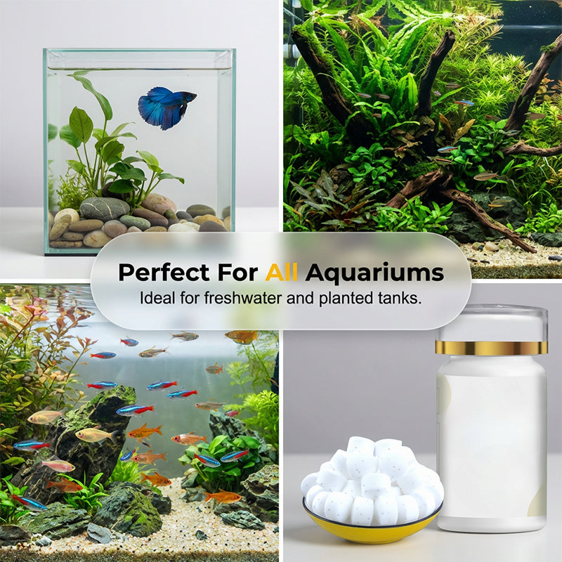 💞50K+ SOLD!🐠Algae Control Tablets – Stops Blooms At Cellular Level. Keep Your Tank Crystal Clear. 🐟✅