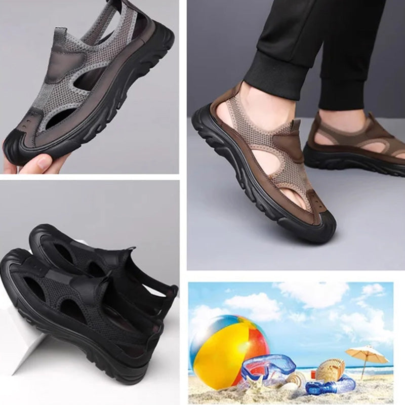 📢📢50% OFF !! ⏰Mesh Hollow Lightweight Soft Sole Sandals
