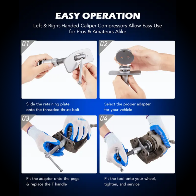⏰🔥LIMITED TIME 50% OFF! Disc Brake Caliper Compressor Tool Kit