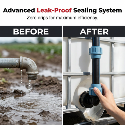 🚰 LIMITED-TIME 50% OFF! 💧 IBC Tank Fitting Set – Leak-Proof, Zinc Alloy Tap, Tool-Free, Complete ✨
