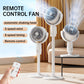 ⏰🔥LIMITED TIME 50% OFF! ❄️ Adjustable Remote Control Oscillating Fan – Quiet, USB-Powered & Perfect for Desk or Floor Use ✨🌀