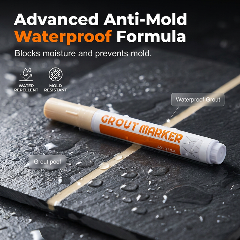 Grout Reviver Pen for Tile Restoration