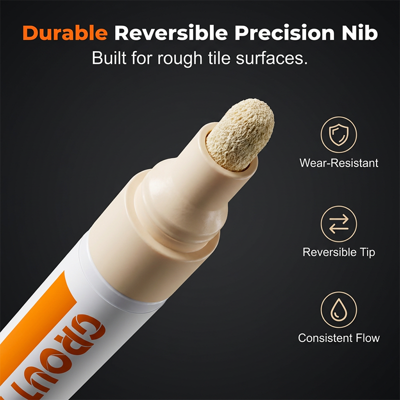 Grout Reviver Pen for Tile Restoration