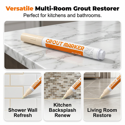 Grout Reviver Pen for Tile Restoration