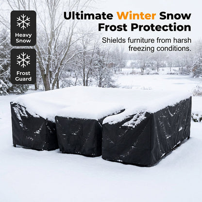 🛡️ Outdoor Dust-Proof and Water-Resistant Cover – Heavy-Duty, Windproof & All-Weather Furniture Protection ✨
