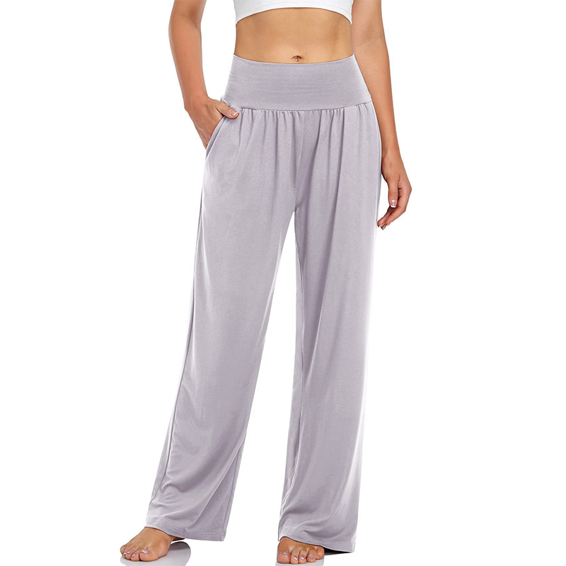 Women's High-Waist Yoga & Lounge Pants with Pockets