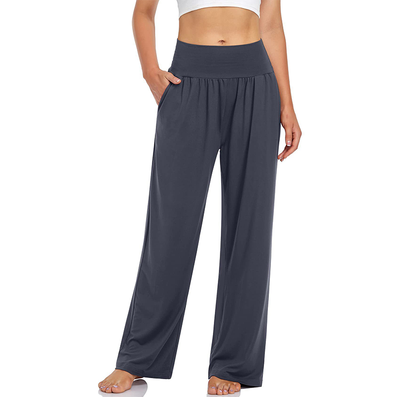 Women's High-Waist Yoga & Lounge Pants with Pockets