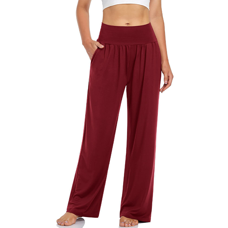 Women's High-Waist Yoga & Lounge Pants with Pockets