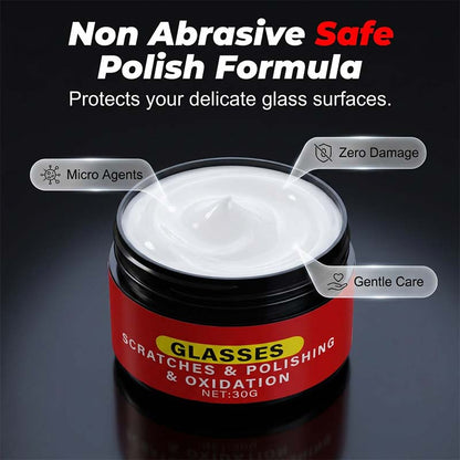 🚗 Glass Scratch Remover – Polishing & Repair Compound for Windshields ✨🪟