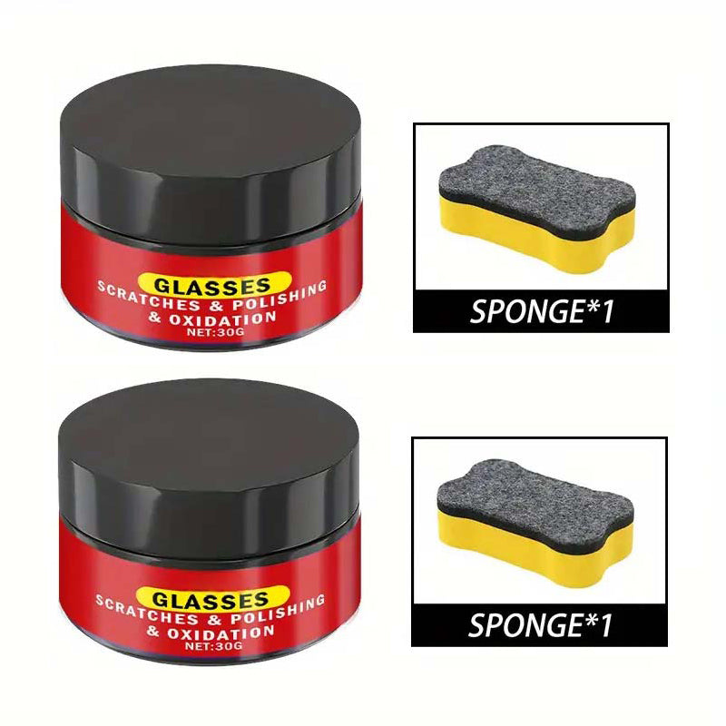 🚗 Glass Scratch Remover – Polishing & Repair Compound for Windshields ✨🪟