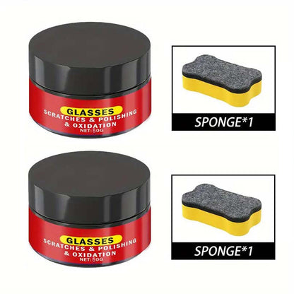 🚗 Glass Scratch Remover – Polishing & Repair Compound for Windshields ✨🪟