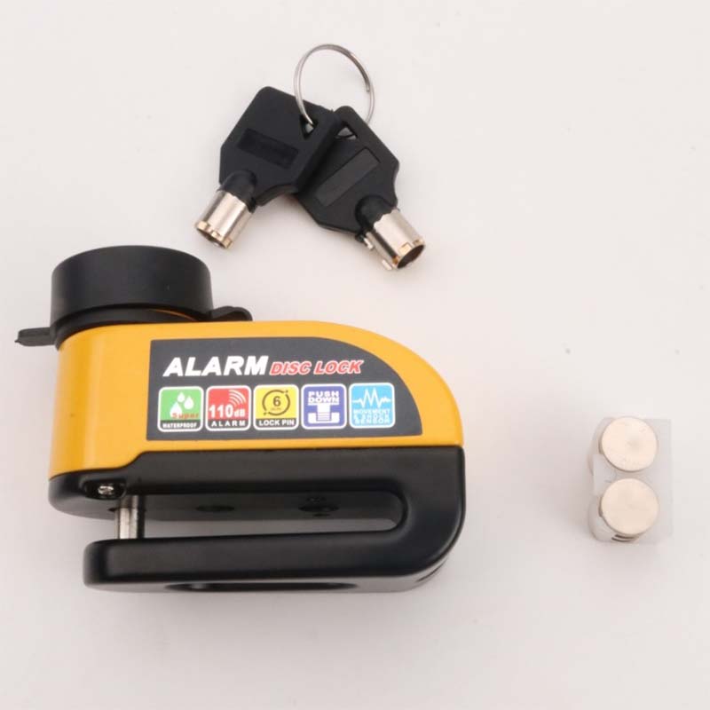 📢📢50% OFF !! ⏰Heavy-Duty Waterproof Disc Brake Lock with Alarm System