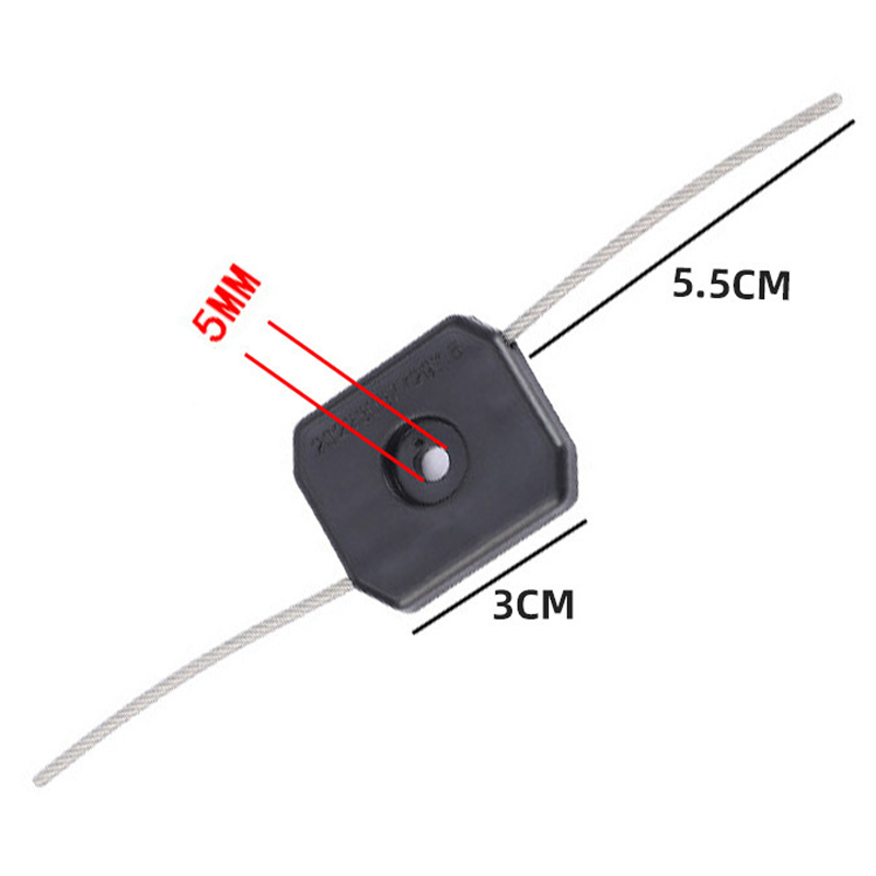 ⏰🔥LIMITED TIME 50% OFF! ⚡Heavy-Duty Steel Wire Weed Eater Head