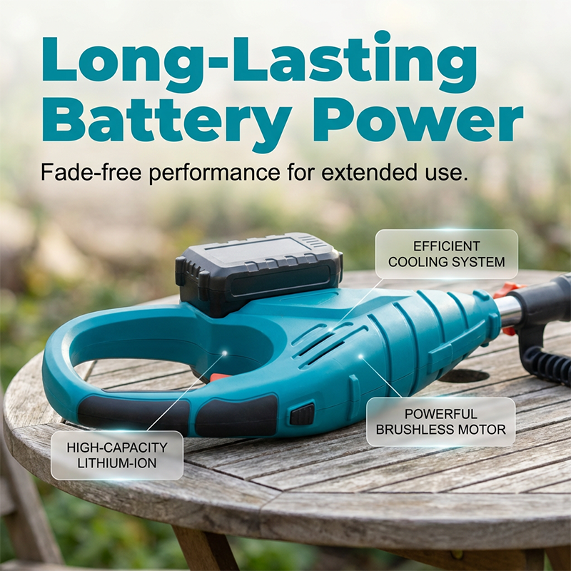 🌿50% OFF⚡ Cordless Electric Tiller | High-Powered Soil Loosening · Adjustable Telescopic Handle · Long Battery Life · Heavy-Duty Blades · Easy Gardening