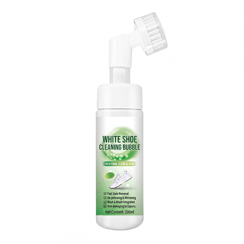 Water-Free Shoe Cleaner Foam with Brush