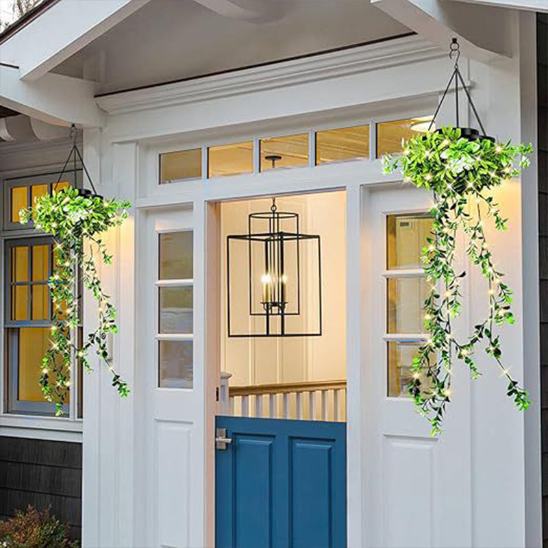 ⏳ Time-Limited Special ⏰Buy more save more🎁Solar-Powered Hanging Milan Grass Light🌞💡
