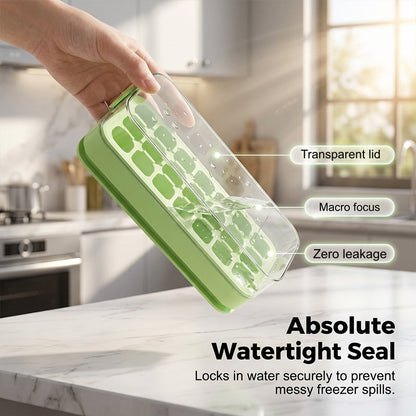 Food-Grade Press-Type Ice Cube Tray