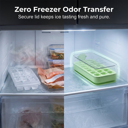 Food-Grade Press-Type Ice Cube Tray