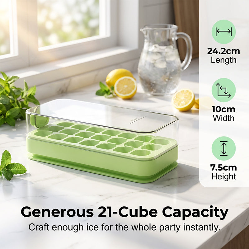 Food-Grade Press-Type Ice Cube Tray