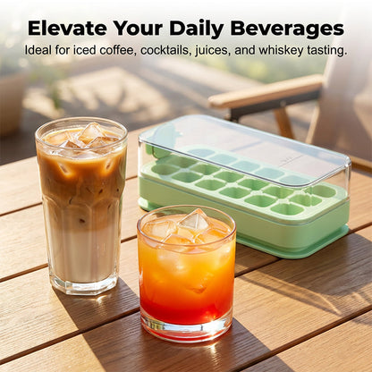 Food-Grade Press-Type Ice Cube Tray