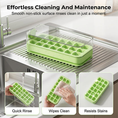 Food-Grade Press-Type Ice Cube Tray