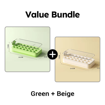 Food-Grade Press-Type Ice Cube Tray
