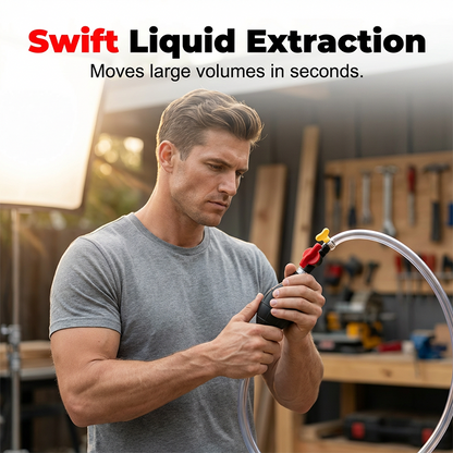 Manual Siphon Pump with High-Flow Valve