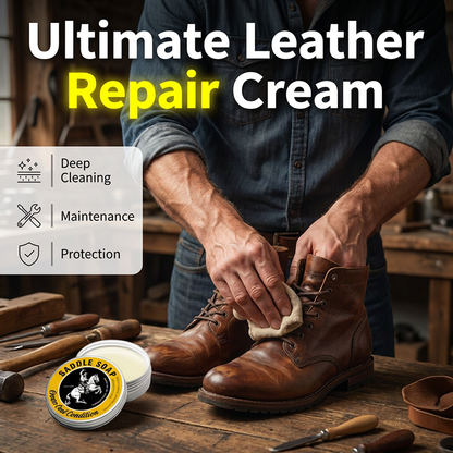 🔥Buy 2 Get 1 Free🔥All-in-One Saddle Soap Leather Cream