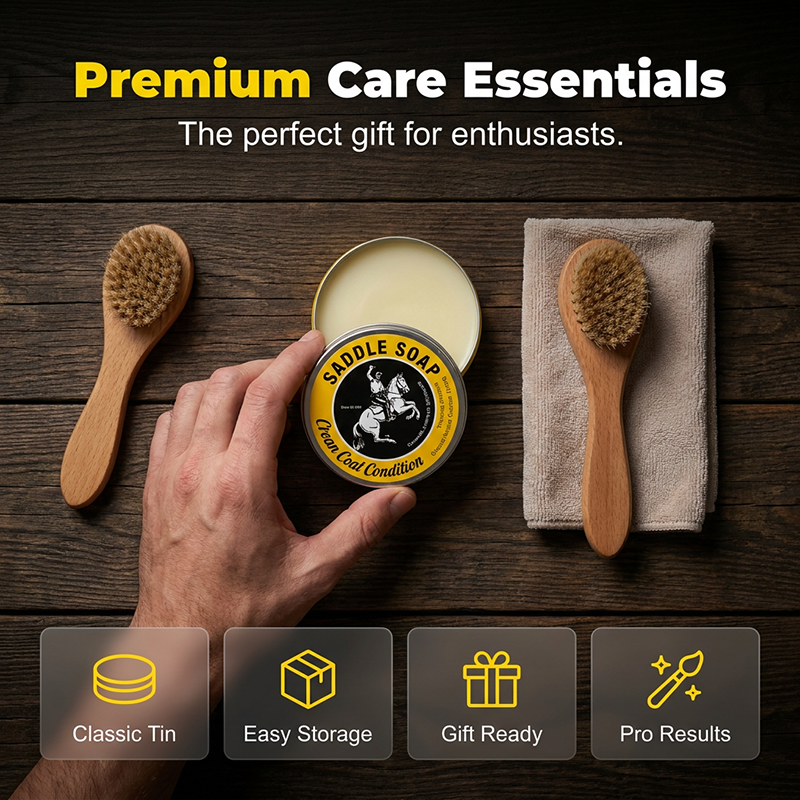 🔥Buy 2 Get 1 Free🔥All-in-One Saddle Soap Leather Cream