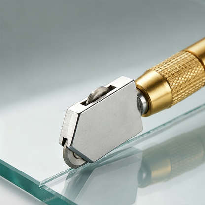 🔧 50% OFF! ✍️ Professional pen-style glass cutter – Carbide wheel, ergonomic grip, and precise cutting – perfect for mirrors, windows, or glass art 🪟
