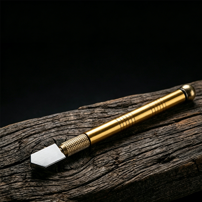 🔧 50% OFF! ✍️ Professional pen-style glass cutter – Carbide wheel, ergonomic grip, and precise cutting – perfect for mirrors, windows, or glass art 🪟