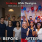 Funny Flag Party Photo Prop Glasses 6-Piece Set