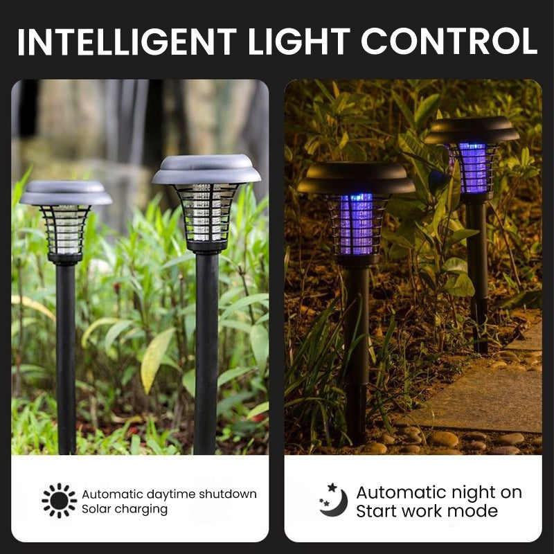 ✨Summer Limited-Time Offer & Limited-Time 50% Off✨🚫🦟Solar Mosquito Zapper Lamp Stake