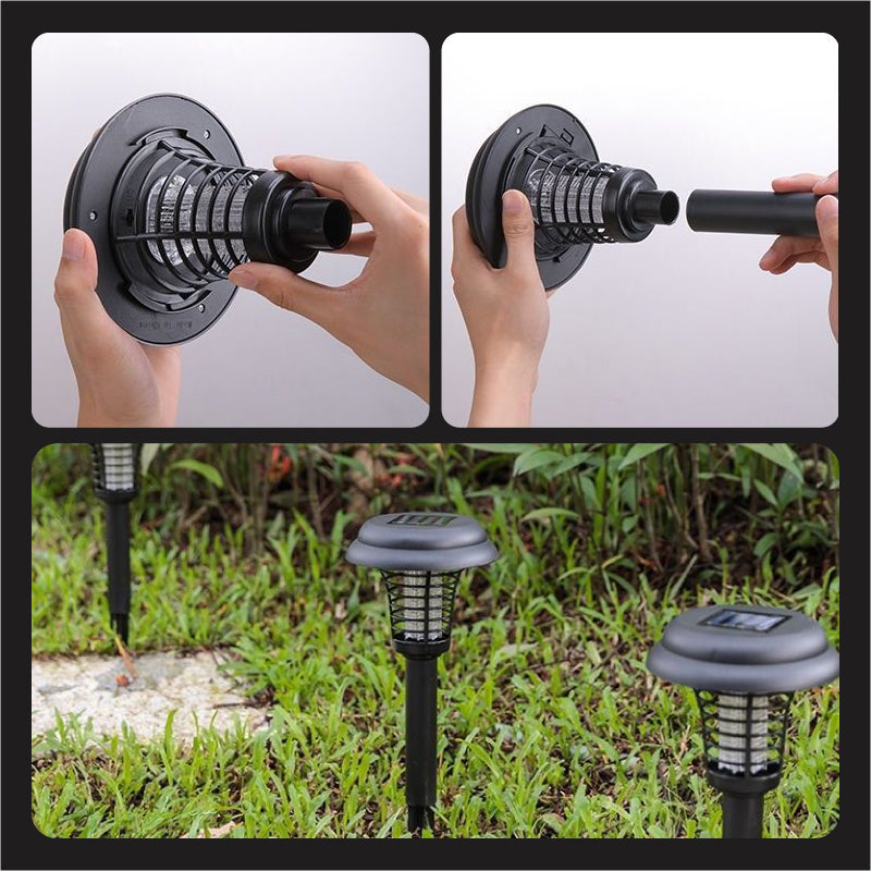 ✨Summer Limited-Time Offer & Limited-Time 50% Off✨🚫🦟Solar Mosquito Zapper Lamp Stake