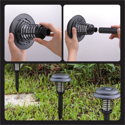 ✨Summer Limited-Time Offer & Limited-Time 50% Off✨🚫🦟Solar Mosquito Zapper Lamp Stake