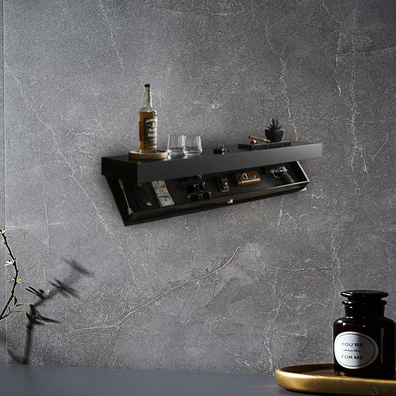 🌞Spring Sale: 50% Off!💎 Luxurious floating wall shelf with a secret compartment – Solid wood – Hidden storage for valuables – Modern design