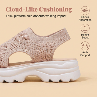 Women's Breathable Mesh Platform Sandals
