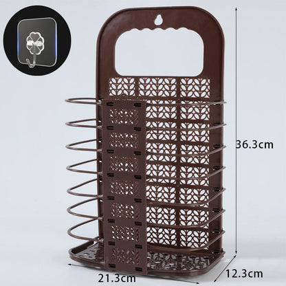 Foldable Wall-Mounted Laundry Basket
