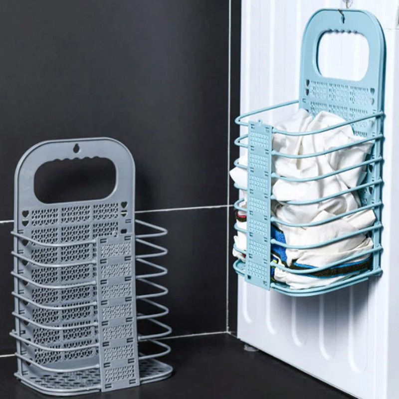 Foldable Wall-Mounted Laundry Basket