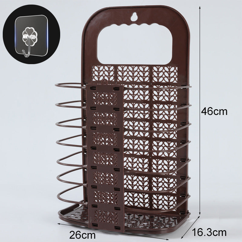 Foldable Wall-Mounted Laundry Basket